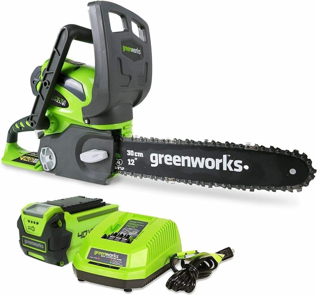 6: Greenworks Cordless Compact Chainsaw - Best Durable Chainsaw for Optimal Use