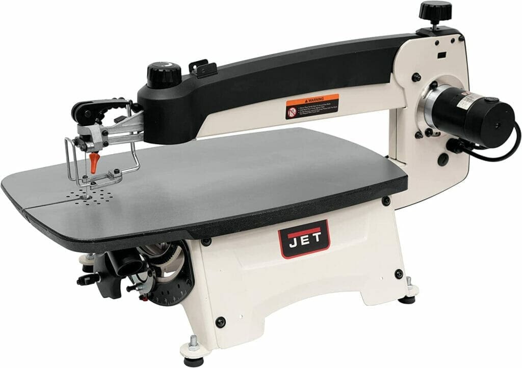 6. JET JWSS-22B - The Scroll Saw With A Foot Switch