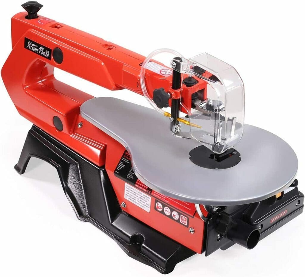 8. XtremepowerUS - The Scroll Saw With A Highly Variable Speed Control System