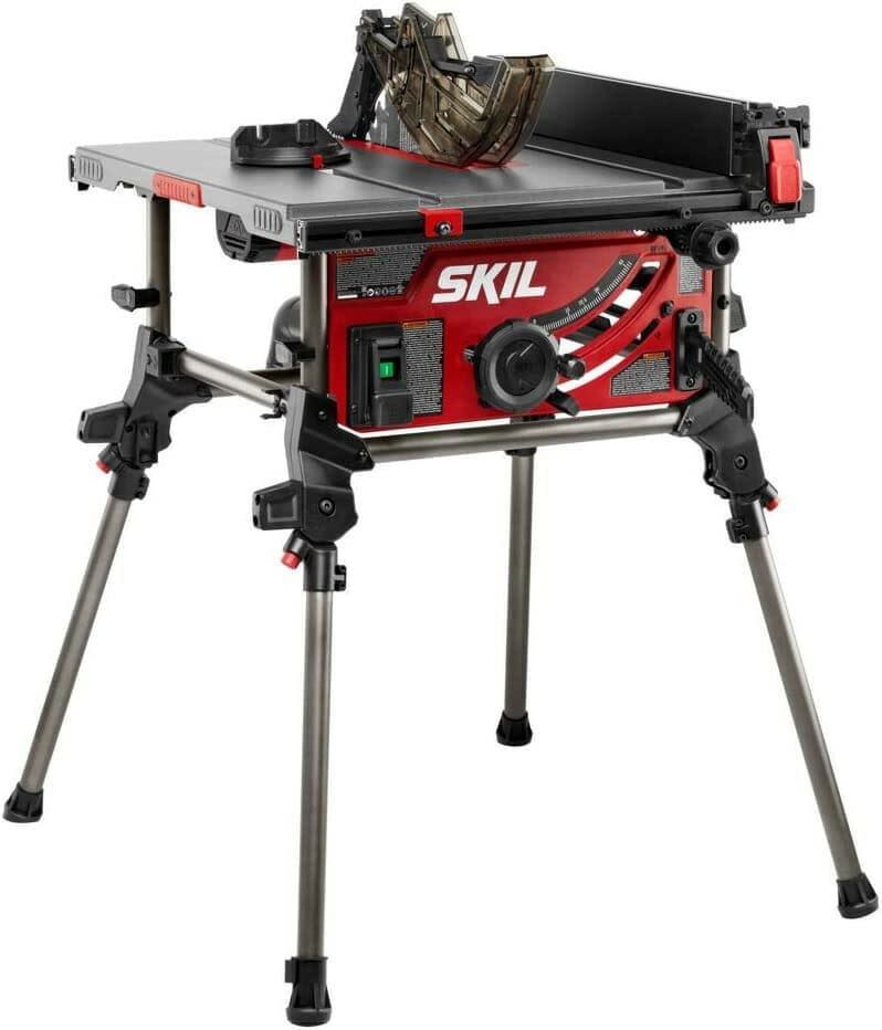 6. SKIL Portable Jobsite Table Saw: Best for Swift Cutting 